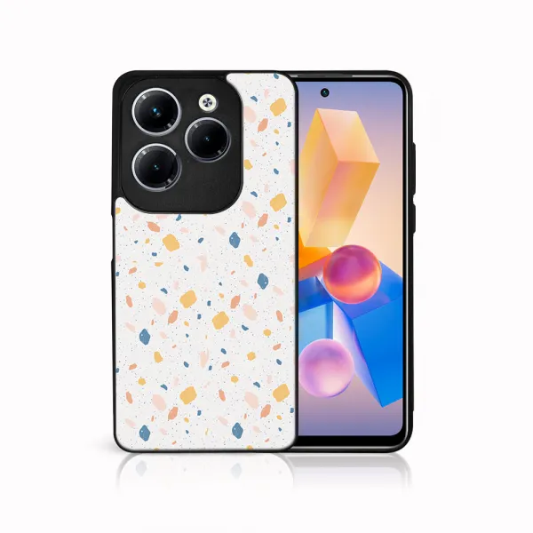 MY ART Ochranný kryt pre Infinix Hot 40 / Hot 40 Pro ORANGE TERRAZZO (165)