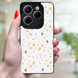 MY ART Ochranný kryt pre Infinix Hot 40 / Hot 40 Pro ORANGE TERRAZZO (165)