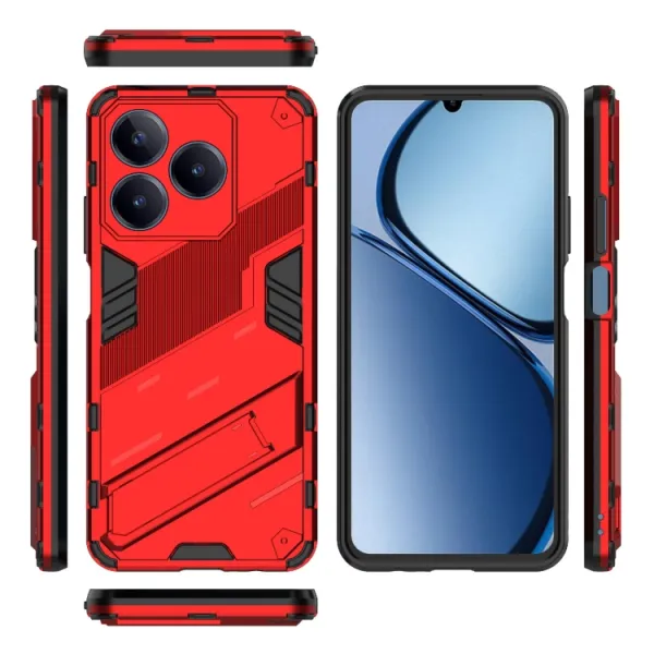 BIB Ochranný obal so stojanom pre Realme C63 červený