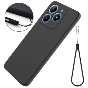 RUBBER Ochranný obal pre Realme C63 čierny