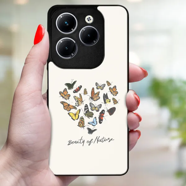 MY ART Ochranný kryt pre Infinix Hot 40 / Hot 40 Pro BUTTERFLIES (240)