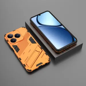 BIB Ochranný obal so stojanom pre Realme C63 oranžový