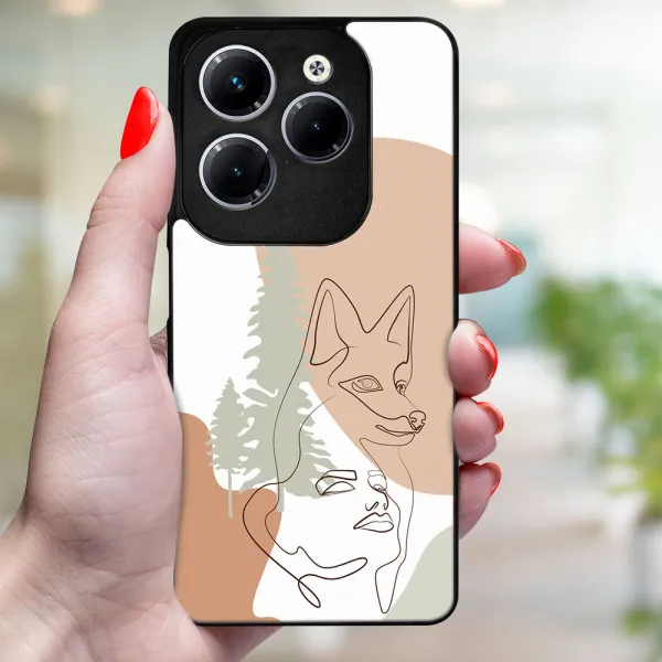 MY ART Ochranný kryt pre Infinix Hot 40 / Hot 40 Pro FOX (191)
