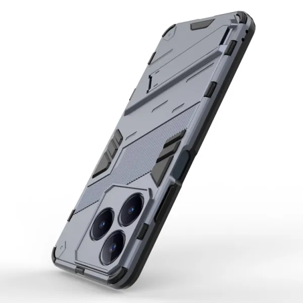 BIB Ochranný obal so stojanom pre Realme C63 šedý