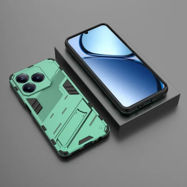 BIB Ochranný obal so stojanom pre Realme C63 zelený
