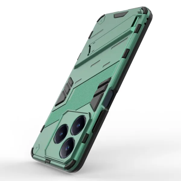 BIB Ochranný obal so stojanom pre Realme C63 zelený