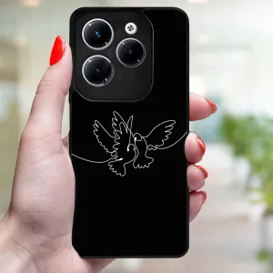MY ART Ochranný kryt pre Infinix Hot 40 / Hot 40 Pro WHITE DOVE (195)