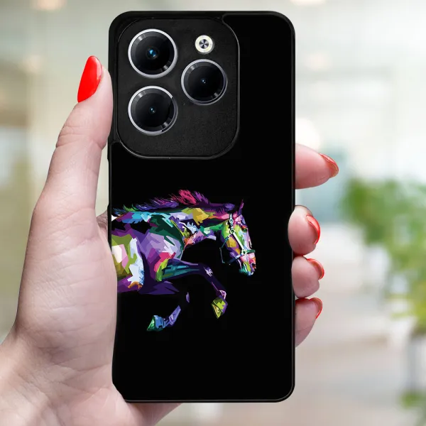 MY ART Ochranný kryt pre Infinix Hot 40 / Hot 40 Pro HORSE (249)