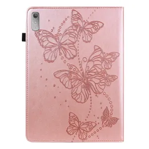 ART BUTTERFLY Zaklápacie puzdro pre Lenovo Tab P11 Gen 2 ružové