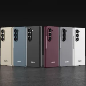 GKK Plastový kryt so sklom pre vonkajší displej Samsung Galaxy Z Fold6 5G strieborný
