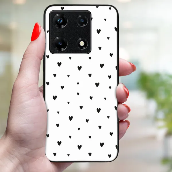 MY ART Ochranný kryt pre  Infinix Note 30 Pro BLACK HEARTS (167)