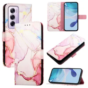 ART MARBLE Peňaženkový kryt pre Oppo Reno12 Pro 5G ROSE GOLD