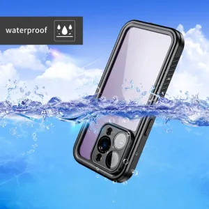 SOLID IP68 Obojstranný kryt pre Apple iPhone 14 Pro čierny