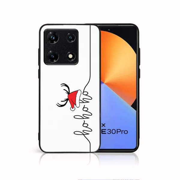 MY ART Kryt s vianočným dizajnom Infinix Note 30 Pro HOHOHO (073)