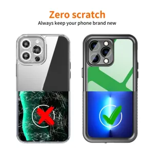 SOLID IP68 Obojstranný kryt pre Apple iPhone 14 Pro Max čierny