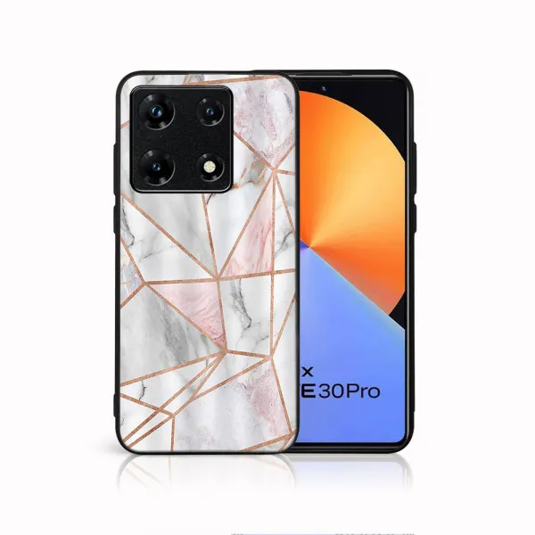 MY ART Ochranný kryt pre Infinix Note 30 Pro PINK MARBLE (143)