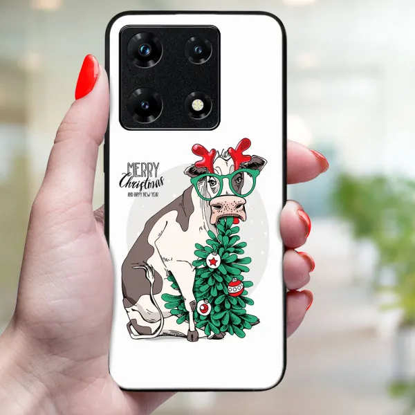 MY ART Kryt s vianočným dizajnom Infinix Note 30 Pro MERRY CHRISTMAS (074)