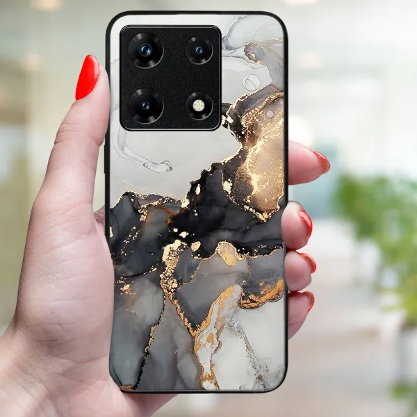 MY ART Ochranný kryt pre Infinix Note 30 Pro GREY MARBLE (140)