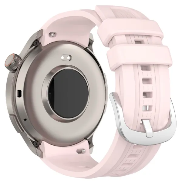 SILICONE Vymeniteľný remienok pre Amazfit Balance svetloružový