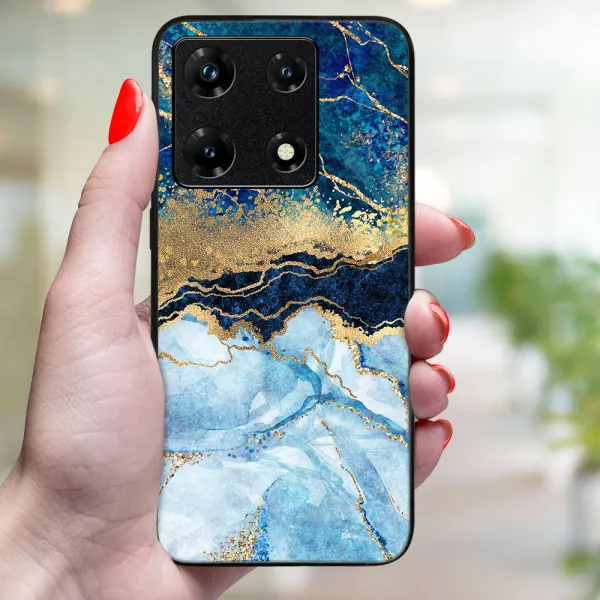 MY ART Ochranný kryt pre Infinix Note 30 Pro BLUE MARBLE (141)