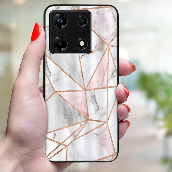 MY ART Ochranný kryt pre Infinix Note 30 Pro PINK MARBLE (143)
