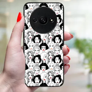 MY ART Ochranný kryt pre Xiaomi Redmi A3 LIPSTICK (174)