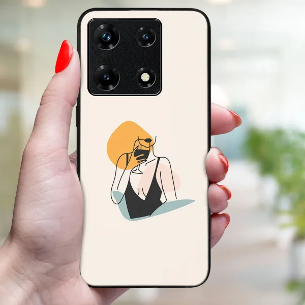 MY ART Ochranný kryt pre Infinix Note 30 Pro WOMAN (197)
