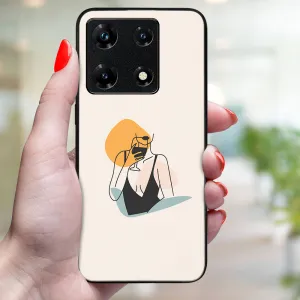 MY ART Ochranný kryt pre Infinix Note 30 Pro WOMAN (197)