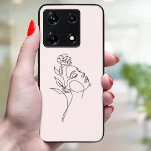 MY ART Ochranný kryt pre Infinix Note 30 Pro ROSE GIRL (198)