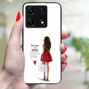 MY ART Ochranný kryt pre Infinix Note 30 Pro RED DRESS (137)
