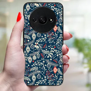 MY ART Kryt s vianočným dizajnom Xiaomi Redmi A3 MISTLETOE (070)