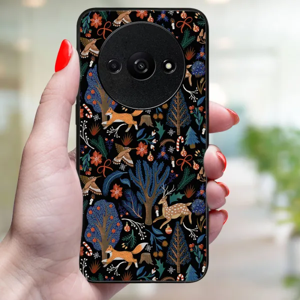 MY ART Kryt s vianočným dizajnom Xiaomi Redmi A3 WINTER (071)