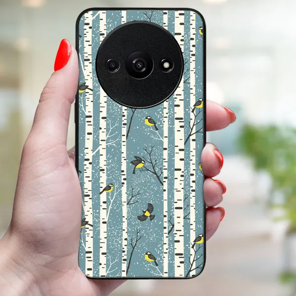 MY ART Kryt s vianočným dizajnom Xiaomi Redmi A3 BIRCH (072)