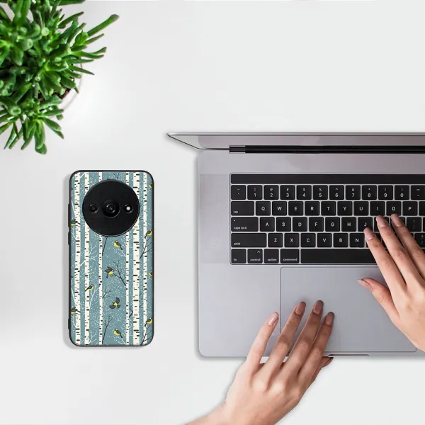 MY ART Kryt s vianočným dizajnom Xiaomi Redmi A3 BIRCH (072)