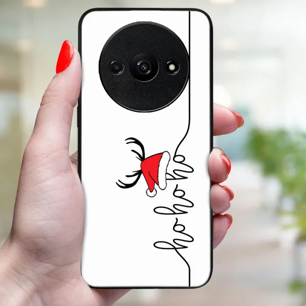 MY ART Kryt s vianočným dizajnom Xiaomi Redmi A3 HOHOHO (073)