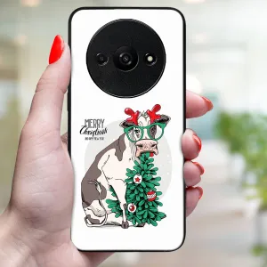 MY ART Kryt s vianočným dizajnom Xiaomi Redmi A3 MERRY CHRISTMAS (074)