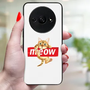 MY ART Ochranný kryt pre Xiaomi Redmi A3 MEOW (183)
