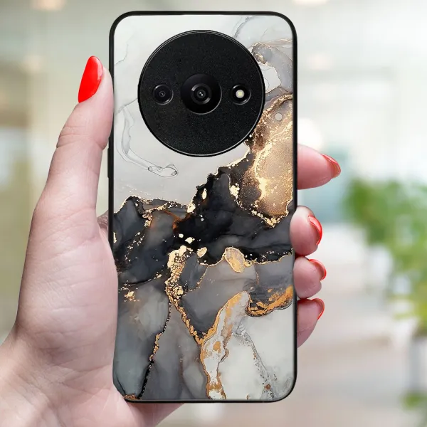 MY ART Ochranný kryt pre Xiaomi Redmi A3 GREY MARBLE (140)