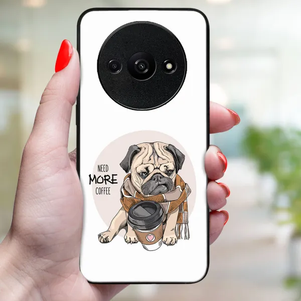 MY ART Ochranný kryt pre Xiaomi Redmi A3 MORE COFFEE (184)