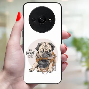 MY ART Ochranný kryt pre Xiaomi Redmi A3 MORE COFFEE (184)