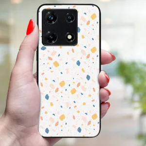 MY ART Ochranný kryt pre Infinix Note 30 Pro ORANGE TERRAZZO (165)