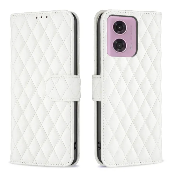LATTICE Ochranné puzdro pre Motorola Moto E14 biele