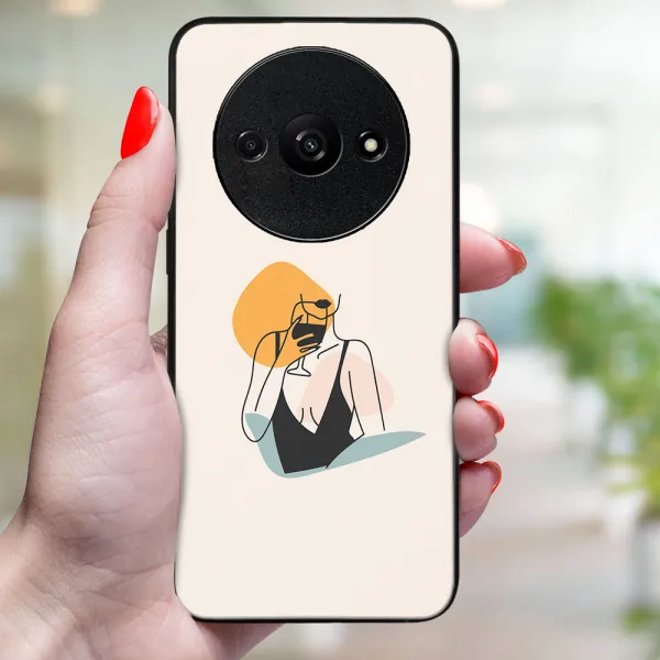 MY ART Ochranný kryt pre Xiaomi Redmi A3 WOMAN (197)