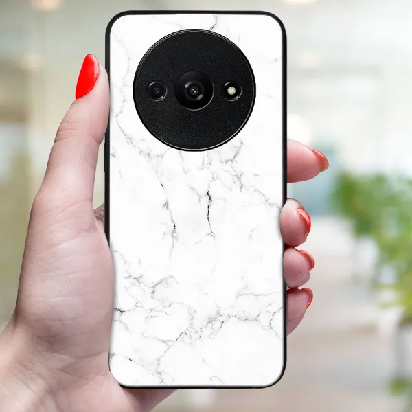 MY ART Ochranný kryt pre Xiaomi Redmi A3 WHITE MARBLE (144)