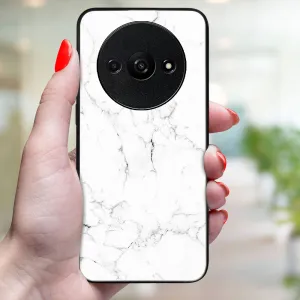 MY ART Ochranný kryt pre Xiaomi Redmi A3 WHITE MARBLE (144)