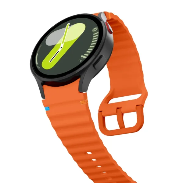 WAVE Silikónový remienok pre Samsung Galaxy Watch 7 (40mm / 44mm) oranžový