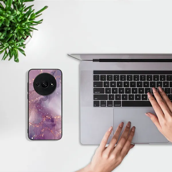 MY ART Ochranný kryt pre Xiaomi Redmi A3 PURPLE (148)