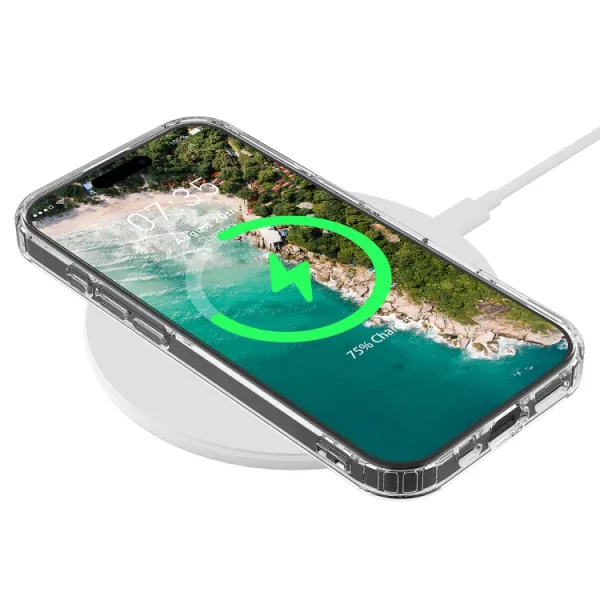 TRANSPARENT MAGSAFE Kryt pre Apple iPhone 16 Pro priehľadný