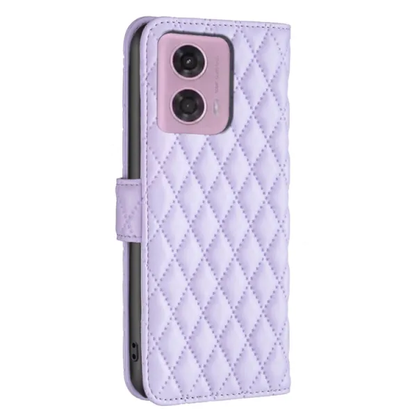 LATTICE Ochranné puzdro pre Motorola Moto E14 fialové