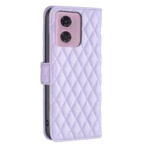LATTICE Ochranné puzdro pre Motorola Moto E14 fialové